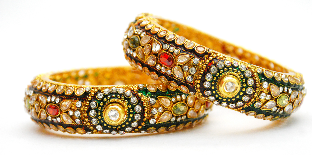 Kundan Bangles